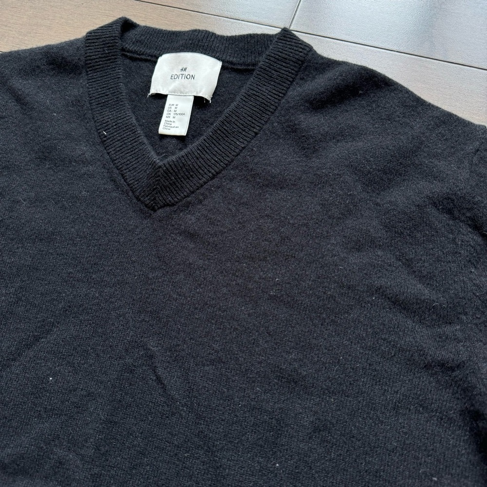 HM Men Edition 100% cashmere sweater